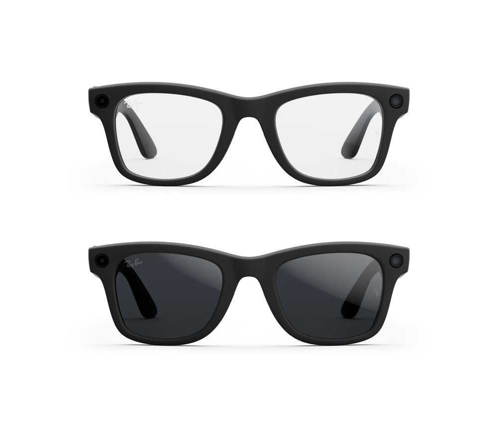 RayBan WayFarer Gen2 Matte Black (RW4012), Transitions Grey Lenses, S53 (L)